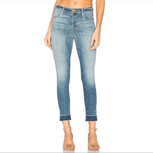 J BRAND Alana corrupted high rise jeans SZ 24 skinny jeans raw hem